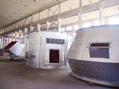 Vertical mill for raw materials