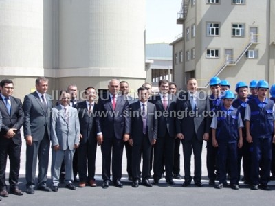 Pengfei groupParticipate in azerbaijan cement anniversary celebration