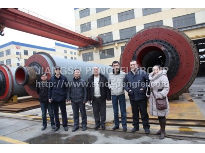 Foreign customers come to Pengfei Group