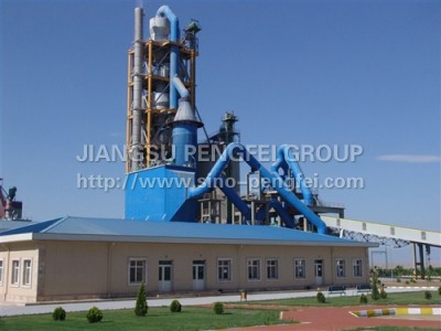 1200td rotary cement production line project