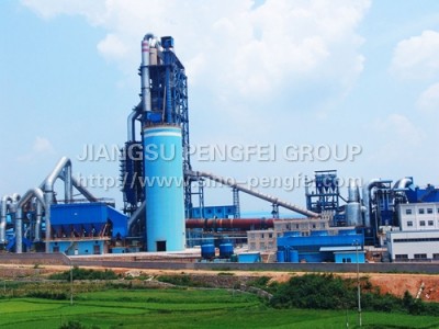 3000td rotary cement production line project