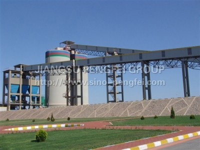 1000td rotary cement production line project