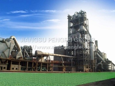 5000t cement production line project
