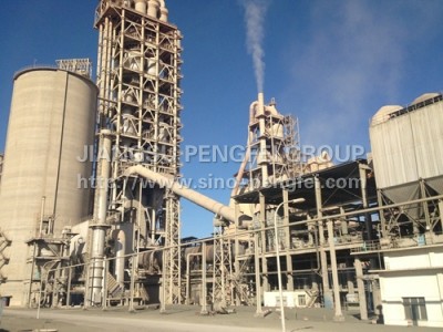 5000 tons per day cement production line process and equipment