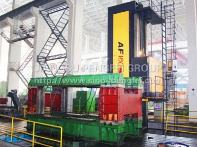 Large CNC floor-type boring machine