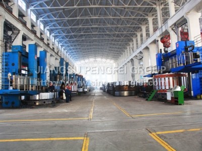 Large and medium-sized vertical lathe processing workshops